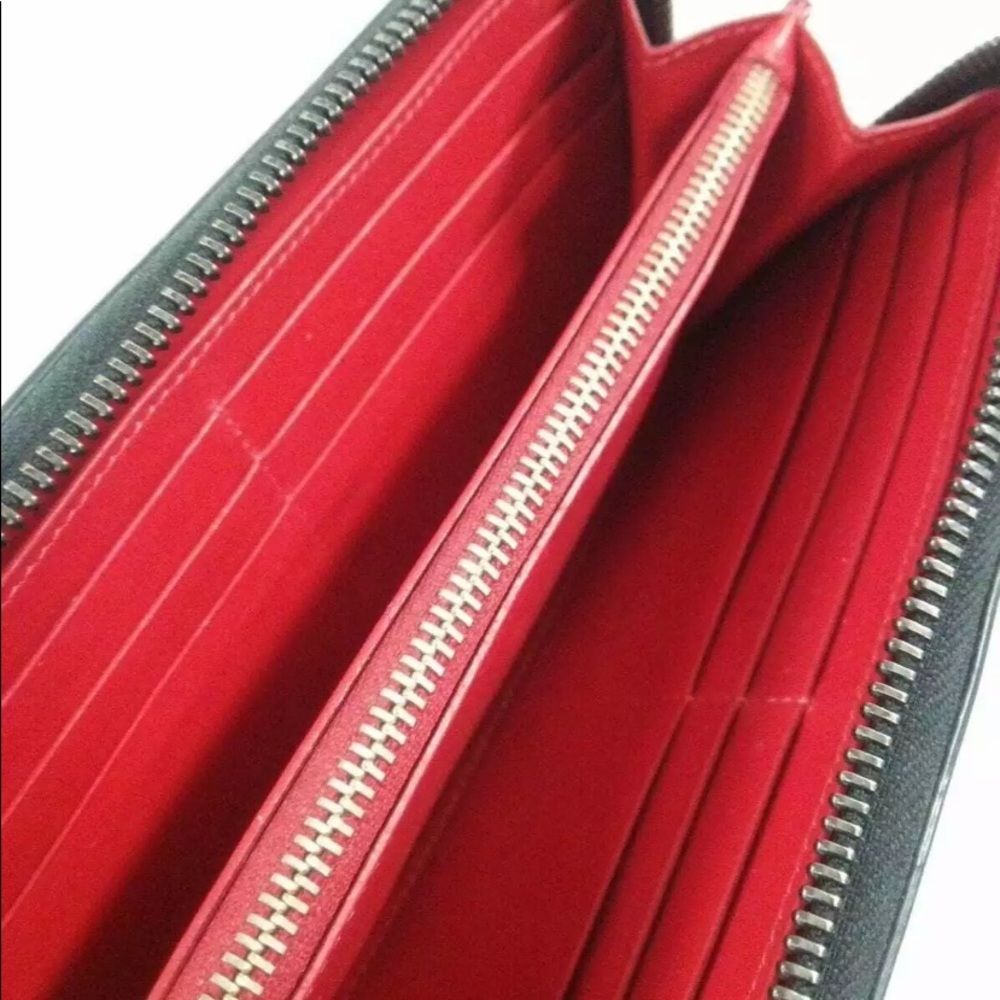 Authentic Christian Louboutin zip wallet Panettone - Picture 4 of 6